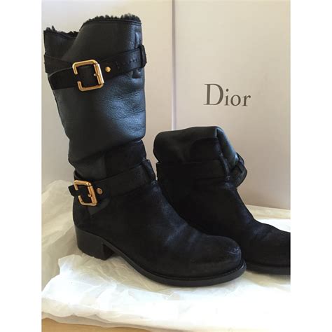 botte dior femme noir|bottes dior femme.